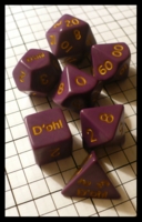 Dice : Dice - Dice Sets - Crystal Caste Purple D oh Dice - The Fantasy Shop St Louis Sept 2011